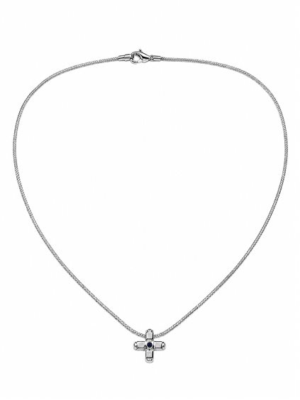 Collana Zancan Uomo in Oro Zaffiro EC004B - EC004B